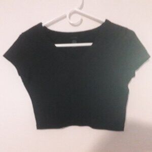 Women's Wild Fable size small black crop top